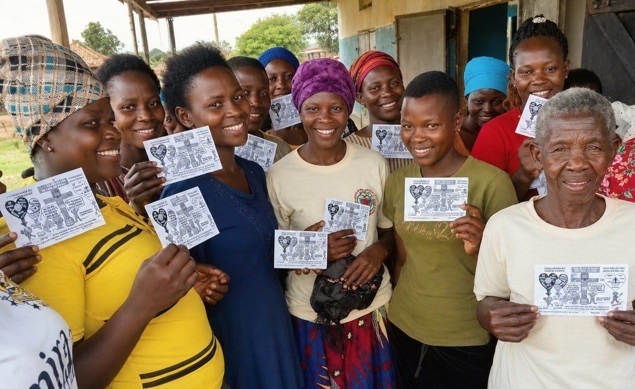 Street evangelism in Buwenge